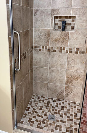 Our Amramp team in Eastern Tennessee installed this shower grab bar for a customer in Knoxville, TN.