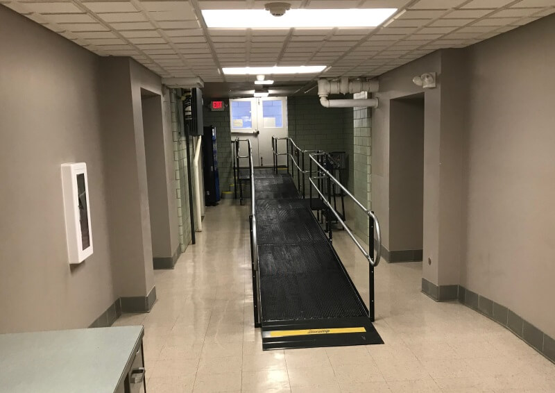 This Greenville, OH courthouse is now accessible thanks to the Amramp Huntington team.