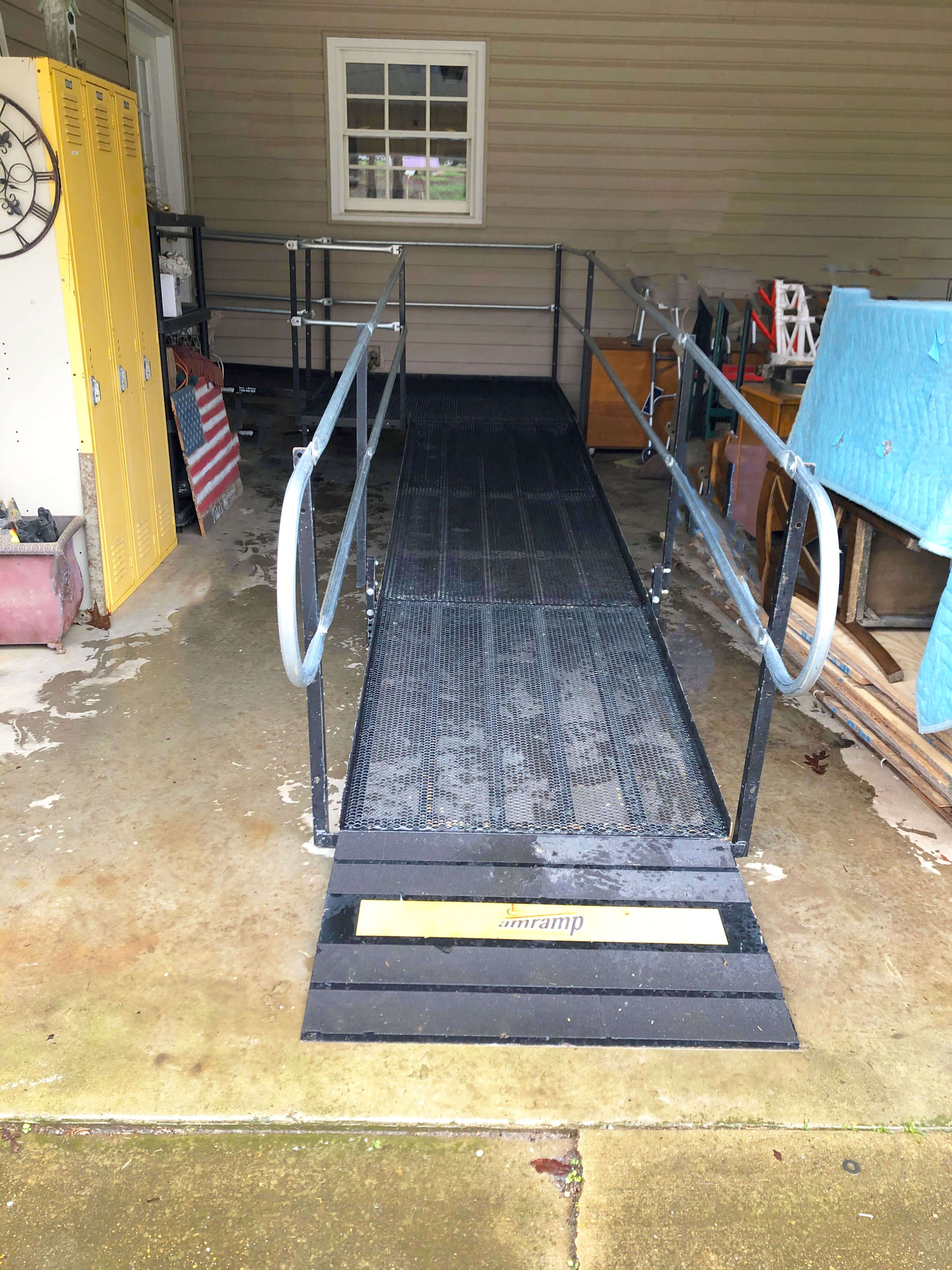Another installation completed by our Birmingham, AL team. The team headed out to Tuscaloosa, AL to set up this residential ramp for a customer.