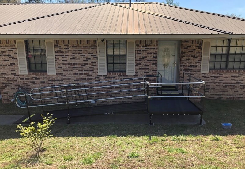 This Odenville, AL home is now wheelchair accessible thanks to the Amramp Birmingham team.